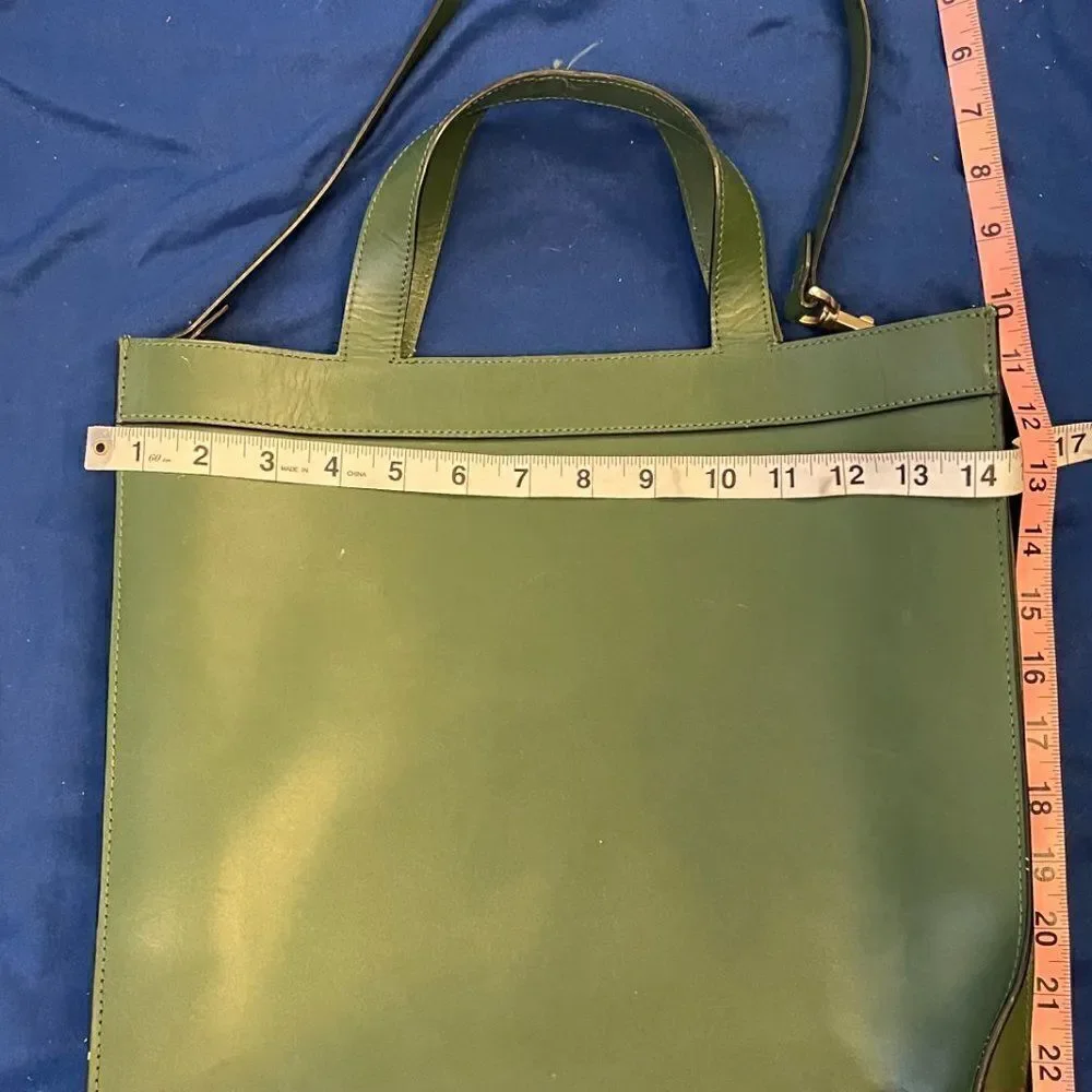 Kate Spade Saturday- Green Leather - Tote Shoulder & Handbag